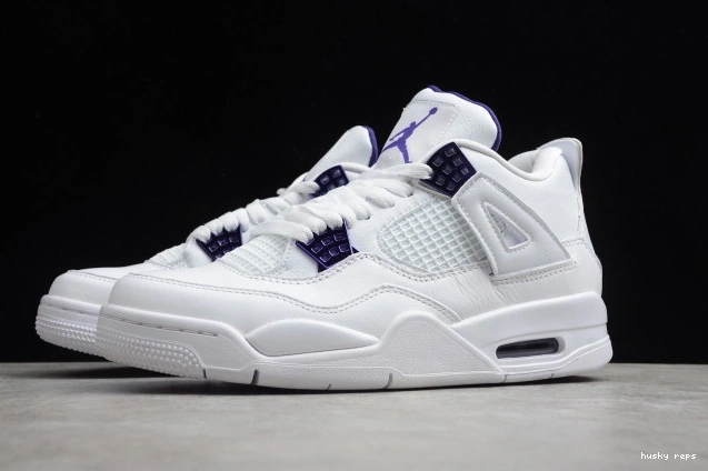 Rep Husky Air 4 CT8527-115 Purple Jordan Court 0825